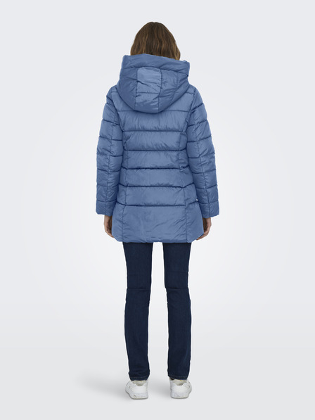 ONLY Blaue Damen-Winter-Steppjacke ONLY Luna