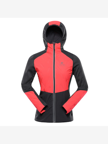 ALPINE PRO Schnell trocknender Damen-Kapuzenpullover mit Cool-Dry ALPINE PRO GOMARA diva pink