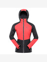 ALPINE PRO Schnell trocknender Damen-Kapuzenpullover mit Cool-Dry ALPINE PRO GOMARA diva pink
