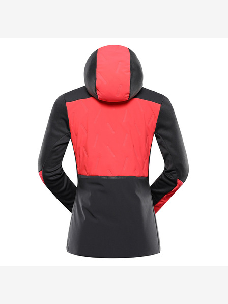 ALPINE PRO Schnell trocknender Damen-Kapuzenpullover mit Cool-Dry ALPINE PRO GOMARA diva pink