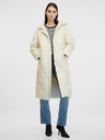 Orsay Cremefarbener gesteppter Damen-Daunenmantel ORSAY