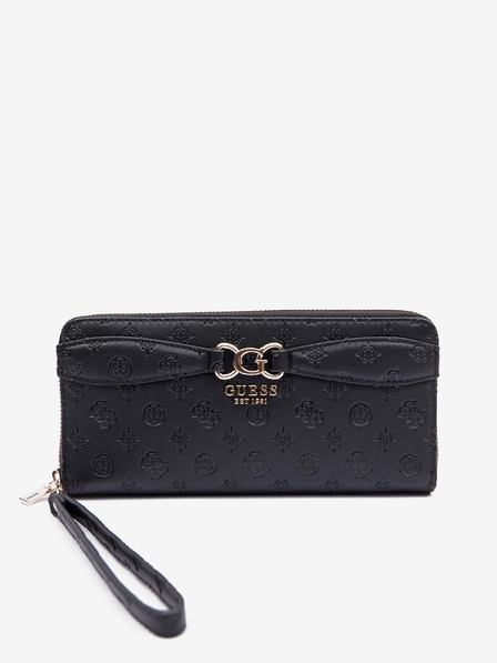 Guess Schwarzes Guess Portemonnaie für Frauen