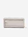 Guess Cremefarbene Damen-Crossbody-Geldbörse Guess