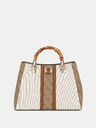 Guess Brown Beige Damenhandtasche Guess