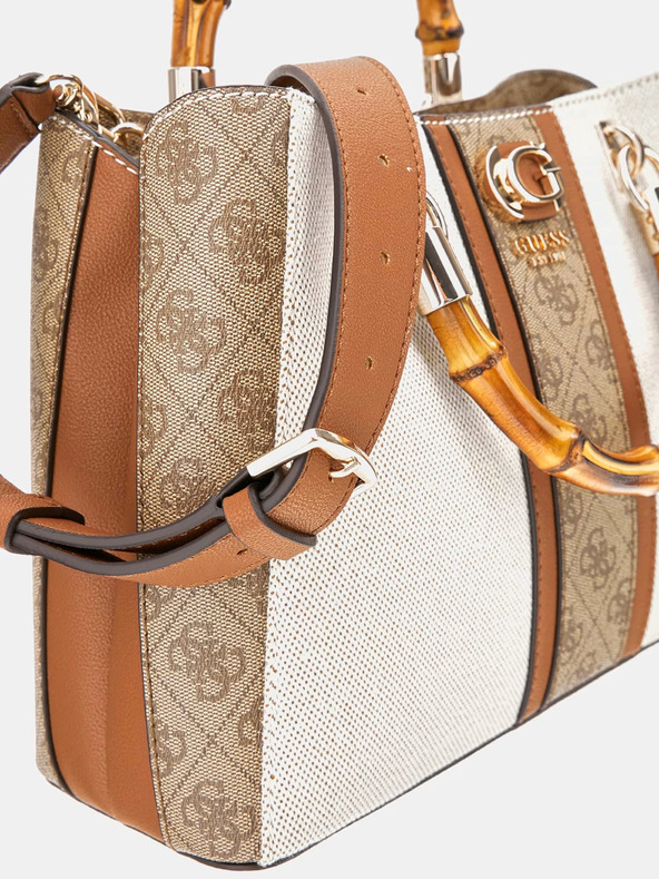 Guess Brown Beige Damenhandtasche Guess