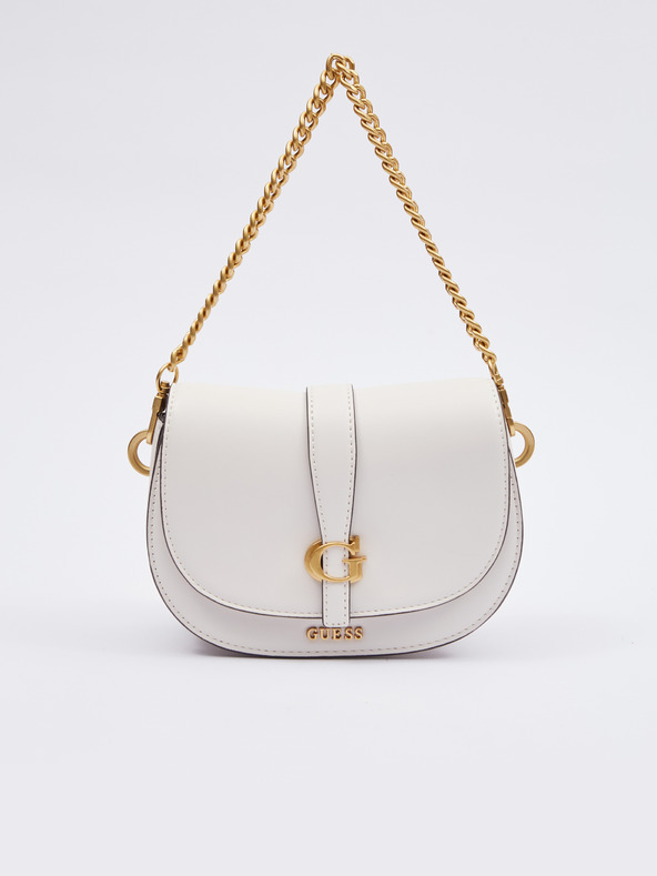 Guess Cremefarbene Damen Crossbody Handtasche Guess