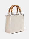Guess Cremefarbene Guess Handtasche