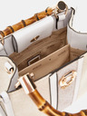 Guess Cremefarbene Guess Handtasche