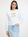 Guess Weißes Guess Icon Sweatshirt für Damen