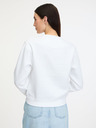 Guess Weißes Guess Icon Sweatshirt für Damen