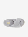 UGG Graue Damen-Kunstfell-Pantoffeln UGG