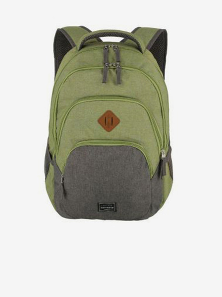Travelite Grün Travelite Basics Rucksack Melange Grün/Grau