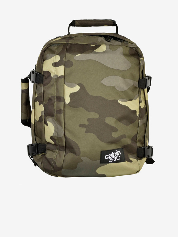 CabinZero Khaki Gemusterter Rucksack CabinZero Urban Camo (28L)