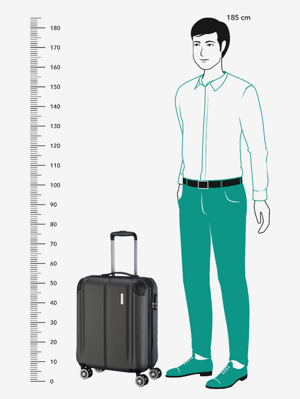 Travelite City 4w S Anthracite Luggage