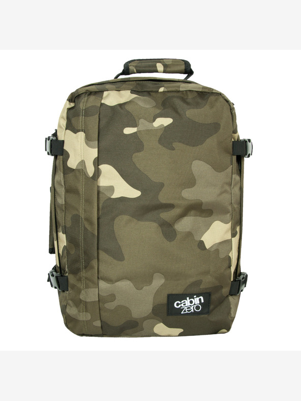 CabinZero Khaki Gemusterter Rucksack CabinZero Classic Urban Camo (36L)