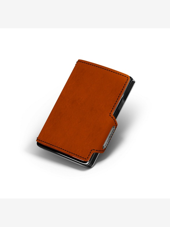 Mondraghi Mondraghi Racing orangefarbene Lederbrieftasche