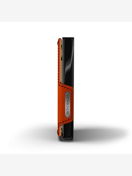 Mondraghi Mondraghi Racing orangefarbene Lederbrieftasche