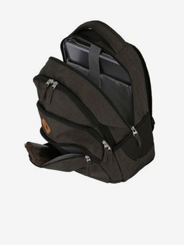 Travelite Travelite Basics Melange dunkelbrauner Rucksack