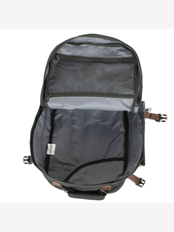 CabinZero Brauner und schwarzer Unisex-Rucksack CabinZero Classic Sand (28L)