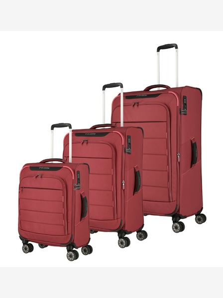 Travelite Travelite Skaii 4w S,M,L - Rot