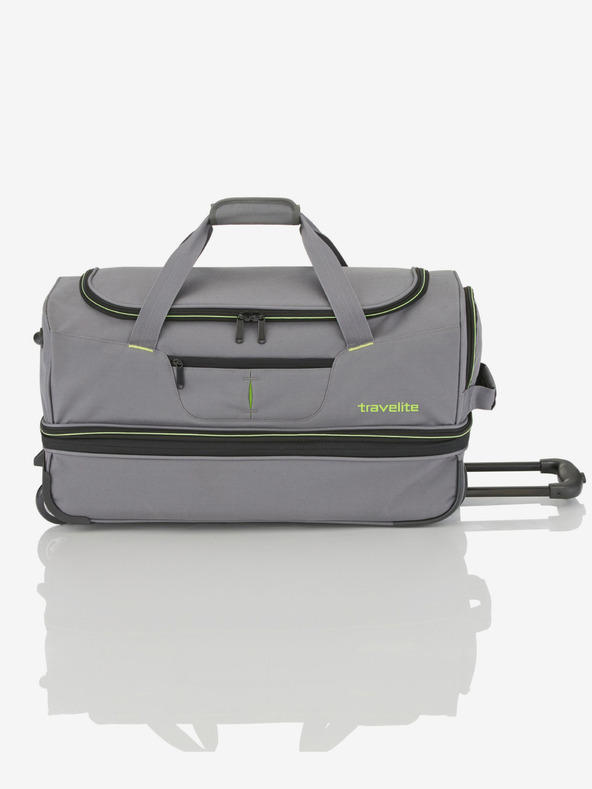 Travelite Travelite Basics Wheeled Seesack S - grau-grün
