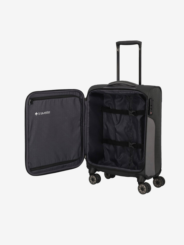 Travelite Travelite Viia 4w S dunkelgraue Reisetasche