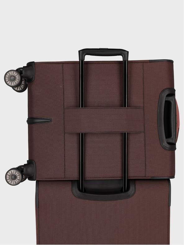 Travelite Travelite Viia 4w S Reisetasche in rosa und braun