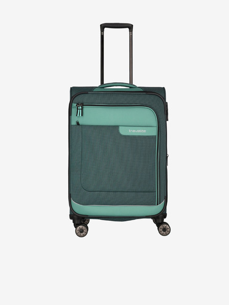 Travelite Grüner Travelite Viia 4w M Koffer