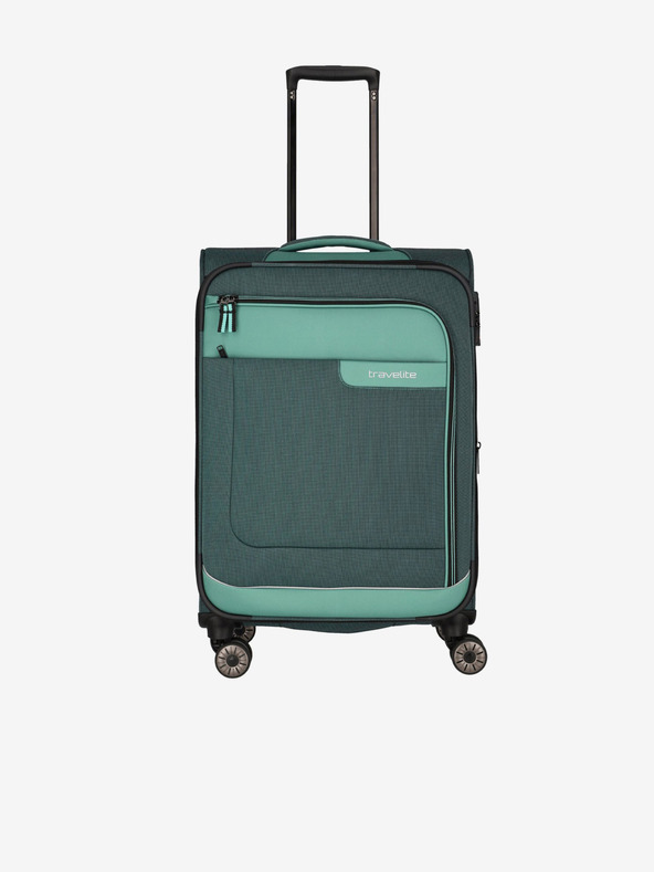 Travelite Grüner Travelite Viia 4w M Koffer