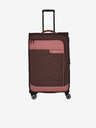 Travelite Rosafarbener und brauner Travelite Viia 4w L