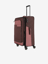 Travelite Rosafarbener und brauner Travelite Viia 4w L