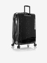 Heys Schwarz gemusterter Reisekoffer Heys Black Leopard L