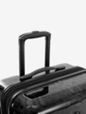 Heys Schwarz gemusterter Reisekoffer Heys Black Leopard L