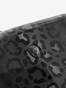 Heys Schwarz gemusterter Reisekoffer Heys Black Leopard L