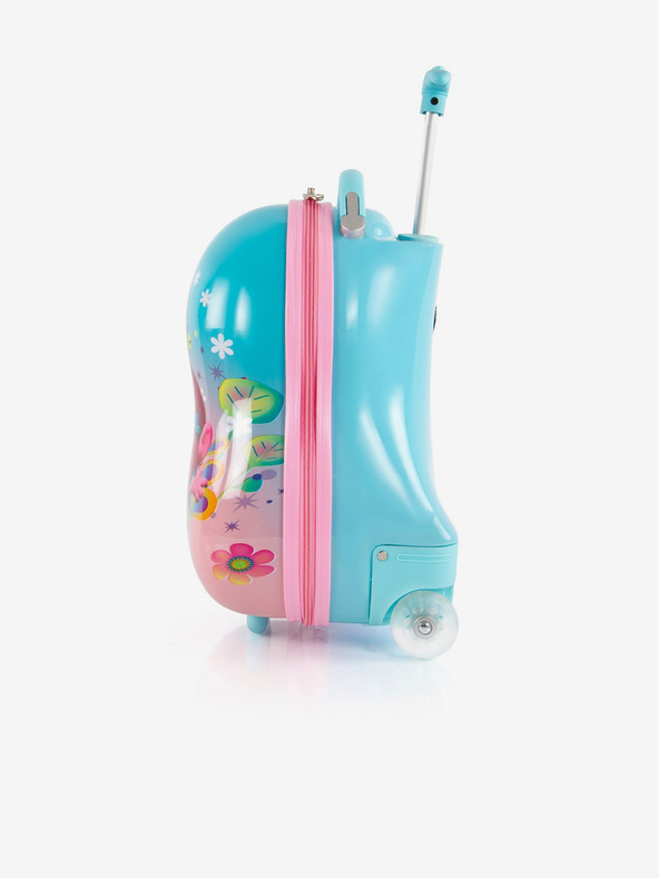 Heys Blauer Heys Kids Trolls Turquoise Reisekoffer