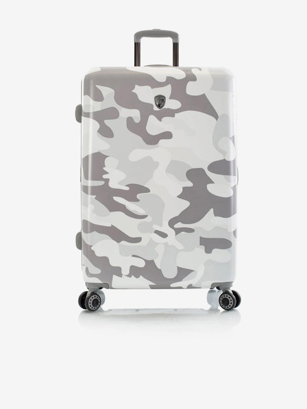 Heys Grau gemusterter Reisekoffer Heys White Camo L
