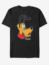 ZOOT.Fan Schwarzes Unisex-T-Shirt ZOOT. FAN Disney Pluto