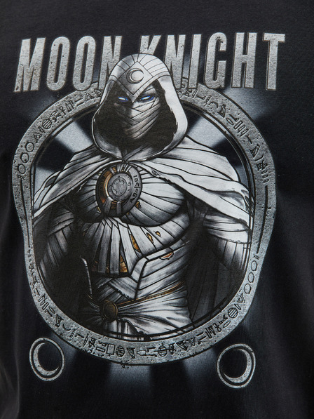 ZOOT.Fan Schwarzes Unisex-T-Shirt Moon Knight ZOOT.FAN Marvel