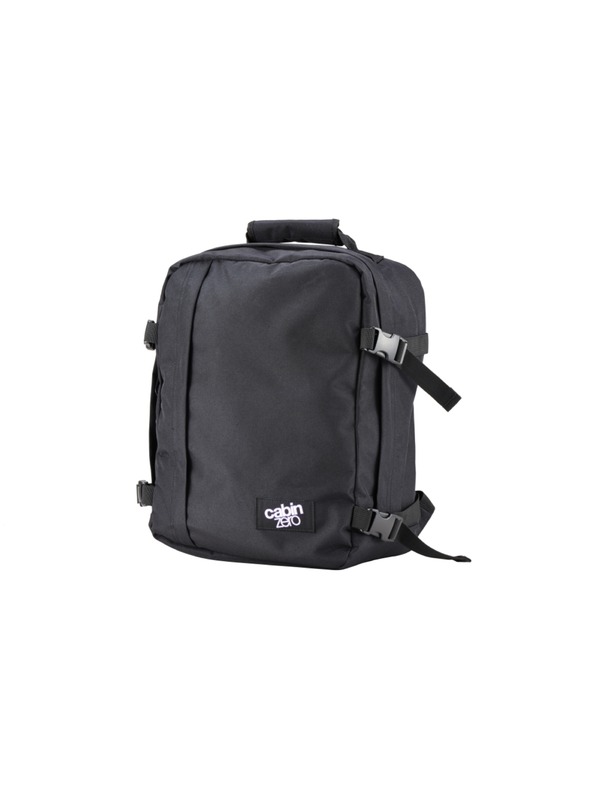 CabinZero Schwarzer Unisex CabinZero Classic Absolute Black Rucksack (28L)