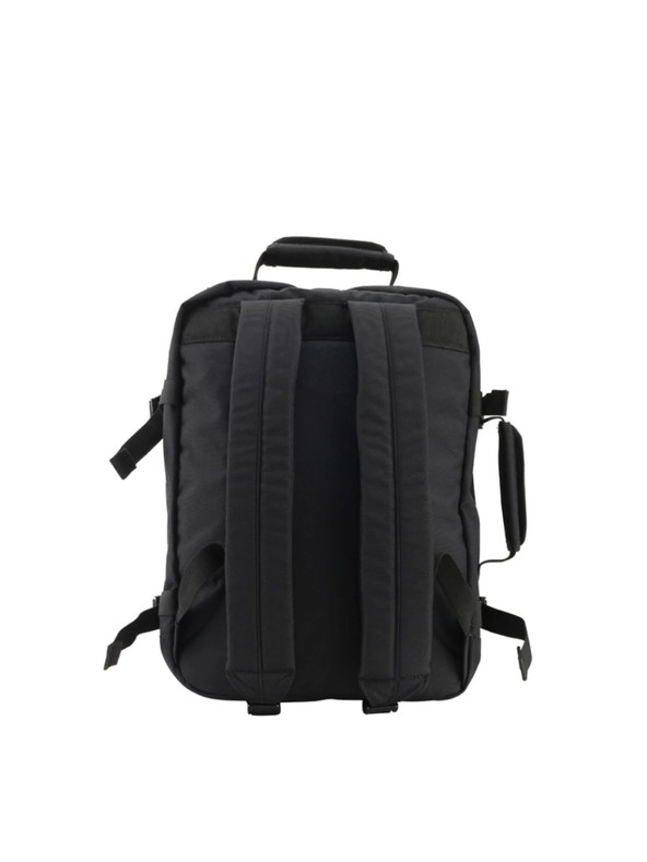 CabinZero Schwarzer Unisex CabinZero Classic Absolute Black Rucksack (28L)