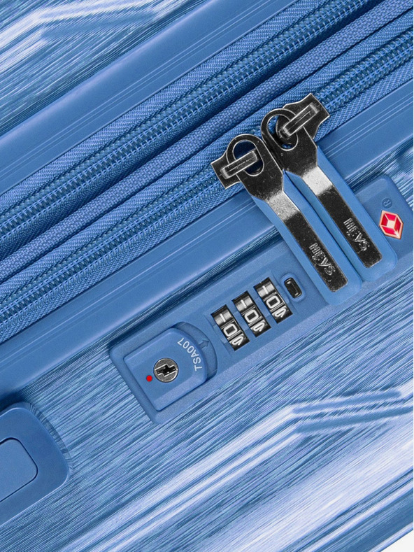 Heys Blauer Heys Xtrak M Reisekoffer