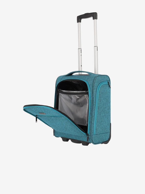 Travelite Blue Travel Suitcase Travelite Cabin 2w Underseater