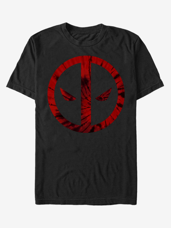 ZOOT.Fan Schwarzes Unisex-T-Shirt ZOOT.Fan Marvel Deadpool Tie-Dye