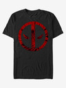 ZOOT.Fan Schwarzes Unisex-T-Shirt ZOOT.Fan Marvel Deadpool Tie-Dye