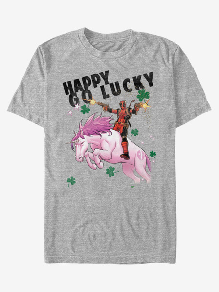 ZOOT.Fan Graues Unisex ZOOT.Fan Marvel Charm Lucky T-Shirt