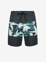 O'Neill Grün und grau gemusterte Herren O'Neill HYPERFREAK CAMORRO 17'' BOARDSHORTS