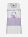 O'Neill Lila und weiß gemustertes O'Neill WOW TANKTOP für Damen