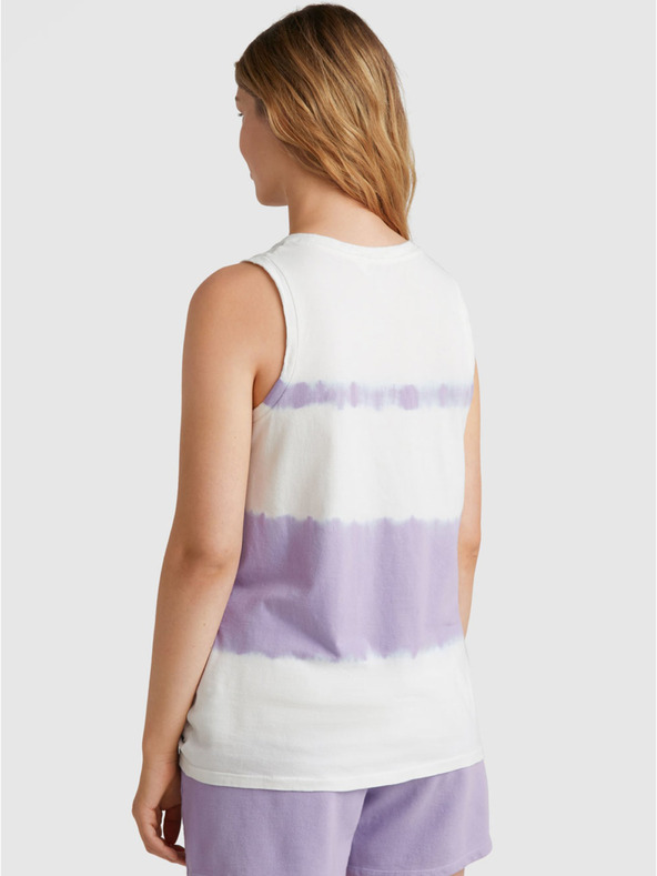 O'Neill Lila und weiß gemustertes O'Neill WOW TANKTOP für Damen