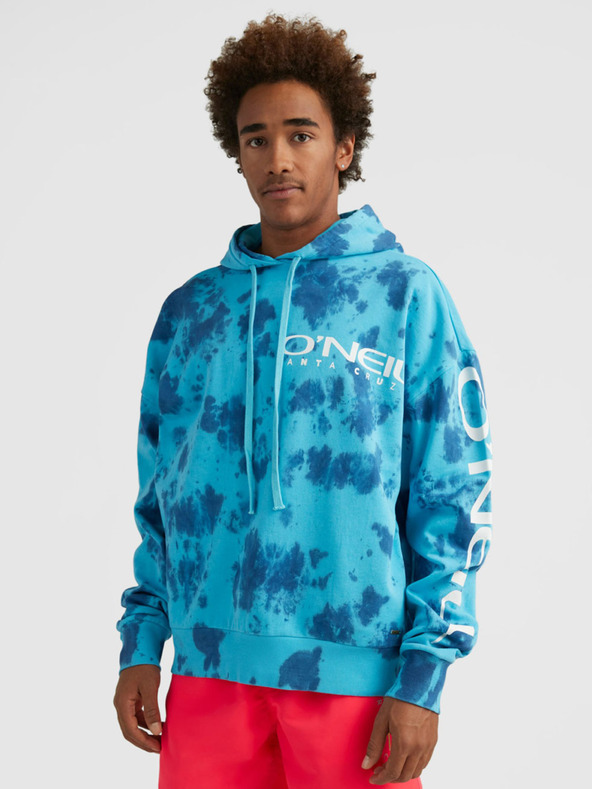 O'Neill Blauer gemusterter O'Neill OAKES HOODIE für Herren