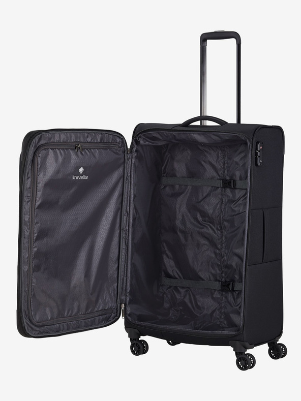 Travelite Dreier-Set Travelite Chios S,M,L Schwarz Reisekoffer